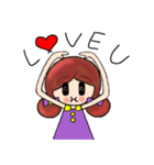 Rong's lazy everyday（個別スタンプ：4）