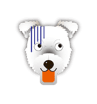 スタンプ犬・シロとクロ（個別スタンプ：17）