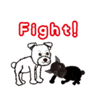 スタンプ犬・シロとクロ（個別スタンプ：26）