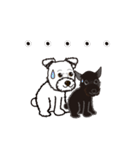 スタンプ犬・シロとクロ（個別スタンプ：27）