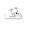 スタンプ犬・シロとクロ（個別スタンプ：36）