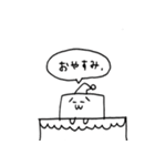 線四角さん（個別スタンプ：39）