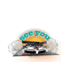 TOM'S RACING Sticker（個別スタンプ：16）