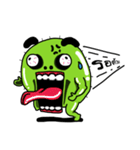 Cactus thick eyebrows（個別スタンプ：16）