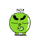 Cactus thick eyebrows（個別スタンプ：20）