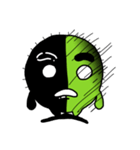 Cactus thick eyebrows（個別スタンプ：25）