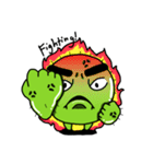 Cactus thick eyebrows（個別スタンプ：29）
