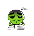 Cactus thick eyebrows（個別スタンプ：40）