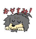 愛犬ラッシュ君のお話しスタンプ（個別スタンプ：3）