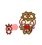 Puabi Theater(PaPa does not speak)（個別スタンプ：28）