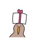 自由なキーウィ（個別スタンプ：16）