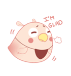 Happy Pink Bird（個別スタンプ：23）