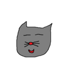 微妙な反応のネコ（個別スタンプ：29）