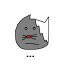 微妙な反応のネコ（個別スタンプ：36）
