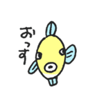 シニカル魚のスタンプ（個別スタンプ：1）