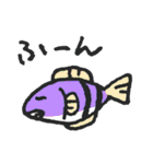 シニカル魚のスタンプ（個別スタンプ：5）