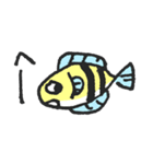 シニカル魚のスタンプ（個別スタンプ：6）