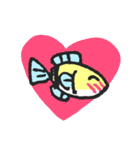 シニカル魚のスタンプ（個別スタンプ：9）