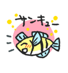 シニカル魚のスタンプ（個別スタンプ：19）