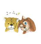 柴パグとラブリーアニマルズ（個別スタンプ：10）