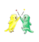 柴パグとラブリーアニマルズ（個別スタンプ：21）