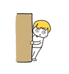 Lazy Blonde（個別スタンプ：21）