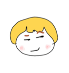 Lazy Blonde（個別スタンプ：28）