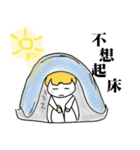 Lazy Blonde（個別スタンプ：29）