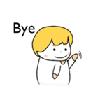 Lazy Blonde（個別スタンプ：38）