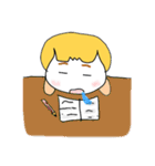 Lazy Blonde（個別スタンプ：40）