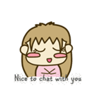 Miss Happy（個別スタンプ：40）