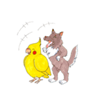 オカメインコ「ごん」vol.01（個別スタンプ：31）