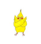 オカメインコ「ごん」vol.01（個別スタンプ：37）