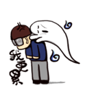 white little ghost（個別スタンプ：3）