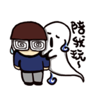 white little ghost（個別スタンプ：6）