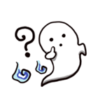 white little ghost（個別スタンプ：27）