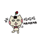 Babe Dorothy Bear- Rose meow Living（個別スタンプ：1）