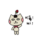 Babe Dorothy Bear- Rose meow Living（個別スタンプ：13）