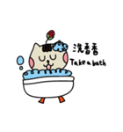 Babe Dorothy Bear- Rose meow Living（個別スタンプ：16）