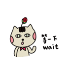Babe Dorothy Bear- Rose meow Living（個別スタンプ：34）
