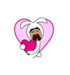 Uncle Bunny and his buddies（個別スタンプ：24）
