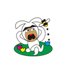 Uncle Bunny and his buddies（個別スタンプ：34）