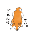 柴犬ちゃん（赤柴）（個別スタンプ：9）