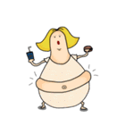 EYE FAT MONSTER（個別スタンプ：7）