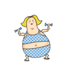 EYE FAT MONSTER（個別スタンプ：8）