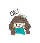 Cute Chinese Lady（個別スタンプ：9）