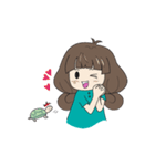 Cute Chinese Lady（個別スタンプ：11）