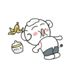 YoYoMei is learning how to eat now（個別スタンプ：11）