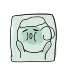 YoYoMei is learning how to eat now（個別スタンプ：16）