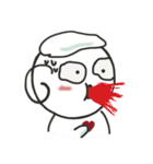 YoYoMei is learning how to eat now（個別スタンプ：34）